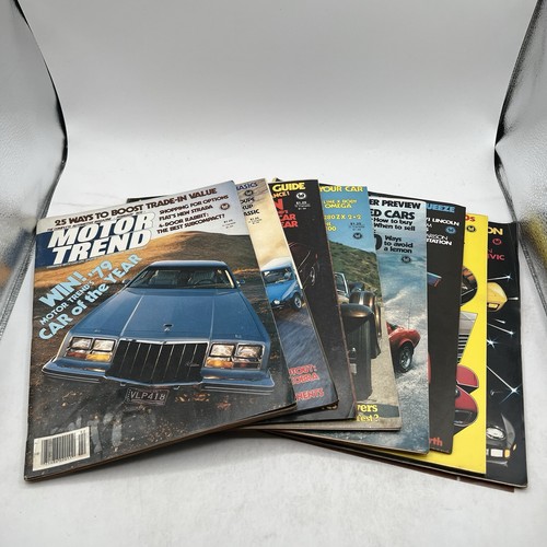 Motor trend magazine 1979 - motor,
