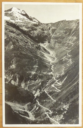 Postcard strada dello stelvio - postcard,